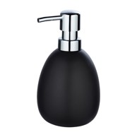 WENKO Mat crni keramički dozator sapuna Polaris