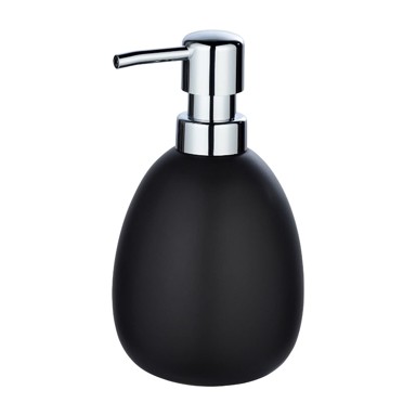 WENKO Mat crni keramički dozator sapuna Polaris