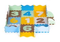 Edukativna puzzle podloga šareni brojevi