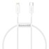 BASEUS USB kabel tip C, Lightning, 20 W, 25 cm