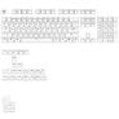 GLORIOUS Set tipki GPBT, ANSI Layout (US), PBT, GLO-KB-ACC-KC-GPBT-BA-CWHT-US