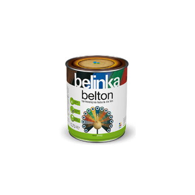 BELINKA Belton Tankoslojna lazura za drvo 5 L, žuta