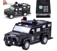 Kasica prasica Policijski auto, crni
