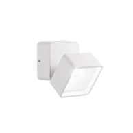 Zidna svjetiljka Omega led, AP, kvadrat, 4000 K, IP54, ID285528, bijela