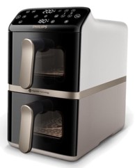 PHILIPS Friteza na vrući zrak Ovi Stacked Dual Basket Airfryer NA462/80