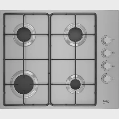BEKO Plinska ploča HIBG64120SX, 60 cm, inox