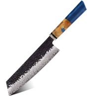 Damaskasti kuhinjski nož Ai-37596 Kiritsuke Kp37596, tamnoplavi