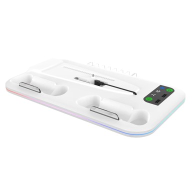 Stanica za punjenje kontrolera, RGB, s hlađenjem, bijela