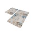 MILA HOME Bež kupaonske prostirke u setu 2 kom 60x100 cm