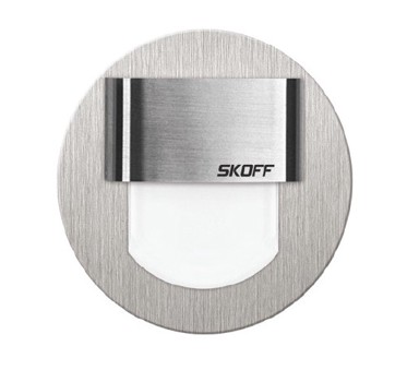 SKOFF Zidna lampa Rueda Mini Stick LED, 0,4W, 3000K, nadgradna, nehrđajući čelik