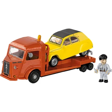 COBI Set kockica Citroen Type H Car Transporter & 2CV Type AZ 1:35