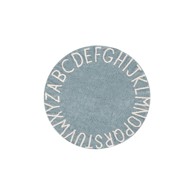 LORENA CANALS Svijetlo plavi periv/ručno rađen pamučan dječji tepih ø150 cm ABC Vintage Blue