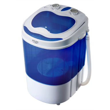 ADLER Mini perilica rublja AD8051, 400W, 3kg, prijenosna, plava