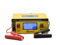 GEKO Punjač za baterije, 6–24V, LCD mikroprocesorski, 10A, 150Ah