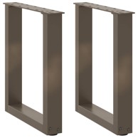 Noge za klub stolić U-oblik 38x(42-43) cm 2 kom