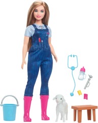 MATTEL Lutka Barbie Veterinar za domaće životinje HRG42