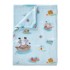 BELLE & BOO Plava deka za bebe od mikropliša 150x200 cm Pirates