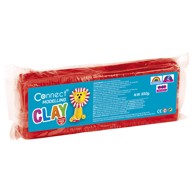 CONNECT Plastelin 550 g s plastičnim nožićem, crveni