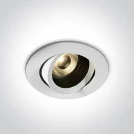 ONE LIGHT Ugradbena svjetiljka led 13w/1100lm/3000k/350ma/ip54/bijela dm11113d/w/w