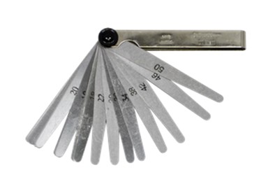 SW-STAHL Set mjernih listića 0,1 do 0,50mm 21 list – 09104l