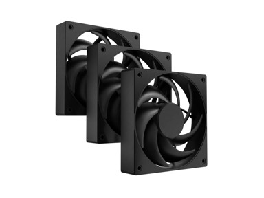 FURY Set ventilatora sai S12 PWM, 3 x 120 mm, crna