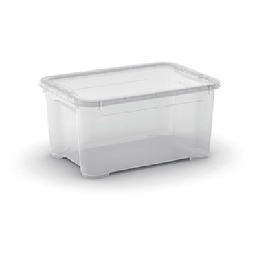 CURVER Kutija za spremanje s poklopcem, T Box, 14 L, 26,5 × 38 × 19 cm, transparent