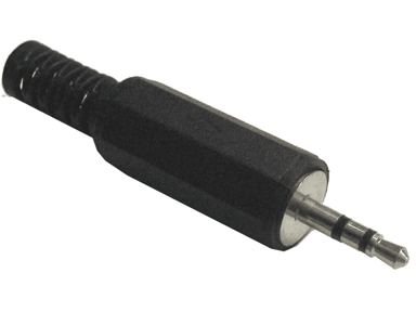 CABLETECH Banana priključak 2,5 mm stereo muški, plastika