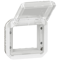 LEGRAND Dodatak Plexo 069695L, Mosaic adapter s prozirnim poklopcem, bijeli