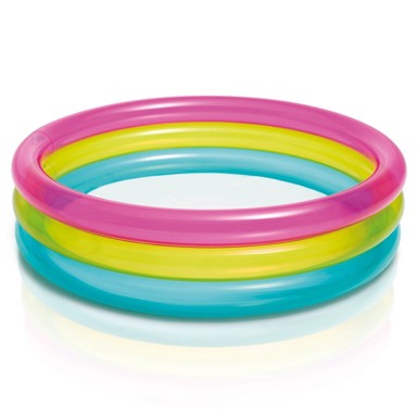 INTEX Bazen na napuhavanje Duga, 3 prstena, 86 × 25 cm