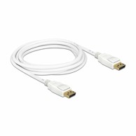 DELOCK kabel DisplayPort 3 m 4K 60Hz, bijeli, model 84878
