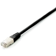 EQUIP Patch kabel Cat 6A, 10 komada, S/FTP, 0.25 m, crni