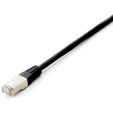 EQUIP Patch kabel Cat 6A, 10 komada, S/FTP, 0.25 m, crni