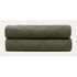 KAVE HOME Zeleni pamučan prošiven prekrivač 180x260 cm Serla 