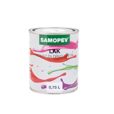 SAMOPEV Sintetski lak bijeli 0,75 l