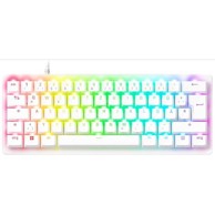 RAZER Mehanička tipkovnica Huntsman V3 Pro Mini White Edition, Analog Switch, RGB, US Layout, USB, bijela