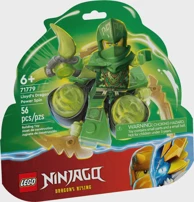 LEGO NINJAGO Okret moćnog zmajskog Lloyda u stilu spinjitzua 71779