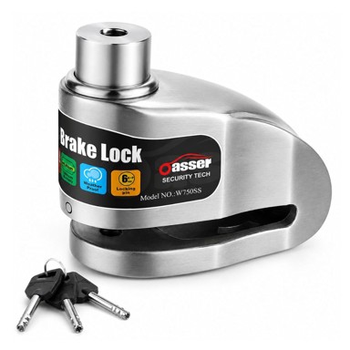 Lokot za motor, disk brava protiv krađe, alarm 120 dB