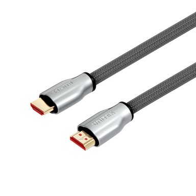 UNITEK HDMI kabel Y-C136RGY 1m HDMI Tip A (Standardno) srebrno-cink