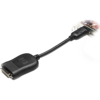 HP DVI-D na DisplayPort adapter, crni