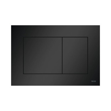TECE Tipka WC Now, crna mat