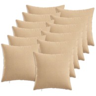 Presvlaka za jastuk Heerlen, set od 12, 40 × 40 cm, tkanina, krem
