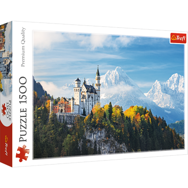 TREFL Puzzle Bavarske Alpe, 1500 dijelova, 85x58 cm