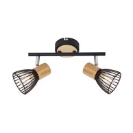 FEROTEHNA Stropna rasvjeta 2xE14 25W, Wood 2