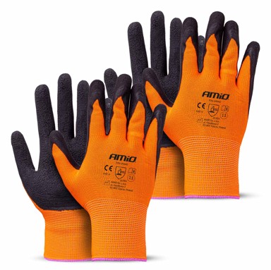AMIO radne rukavice s latex pjenastim premazom AMIO-04642, 4 kom (2 para), veličina 11, 2132X