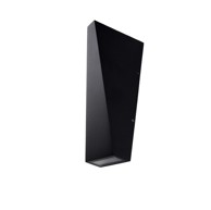 LED zidna svjetiljka, 6W, IP54, crna, neutralno bijela