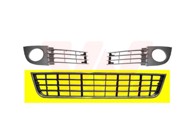 VAN WEZEL Maska branika Audi A6 97-04, prednja, 01-, srednja