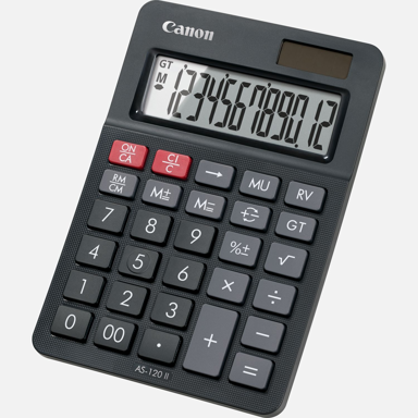 CANON Kalkulator AS-120 II, crni