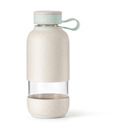 LÉKUÉ Staklena boca za vodu To Go Organic 500 ml, krem