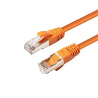 Mrežni spojni kabel, S/FTP, kategorija 6A, duljina 5 m, LSZH, narančasta