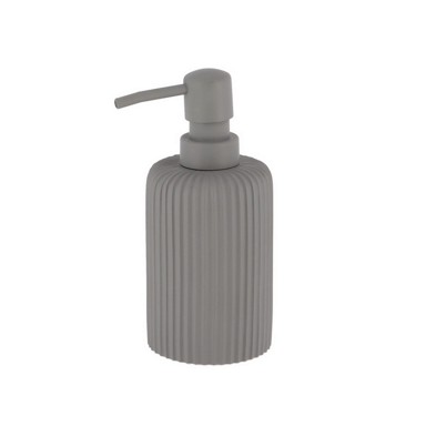 TENDANCE Dozator za sapun Latina 230 ml poliresin, sivi